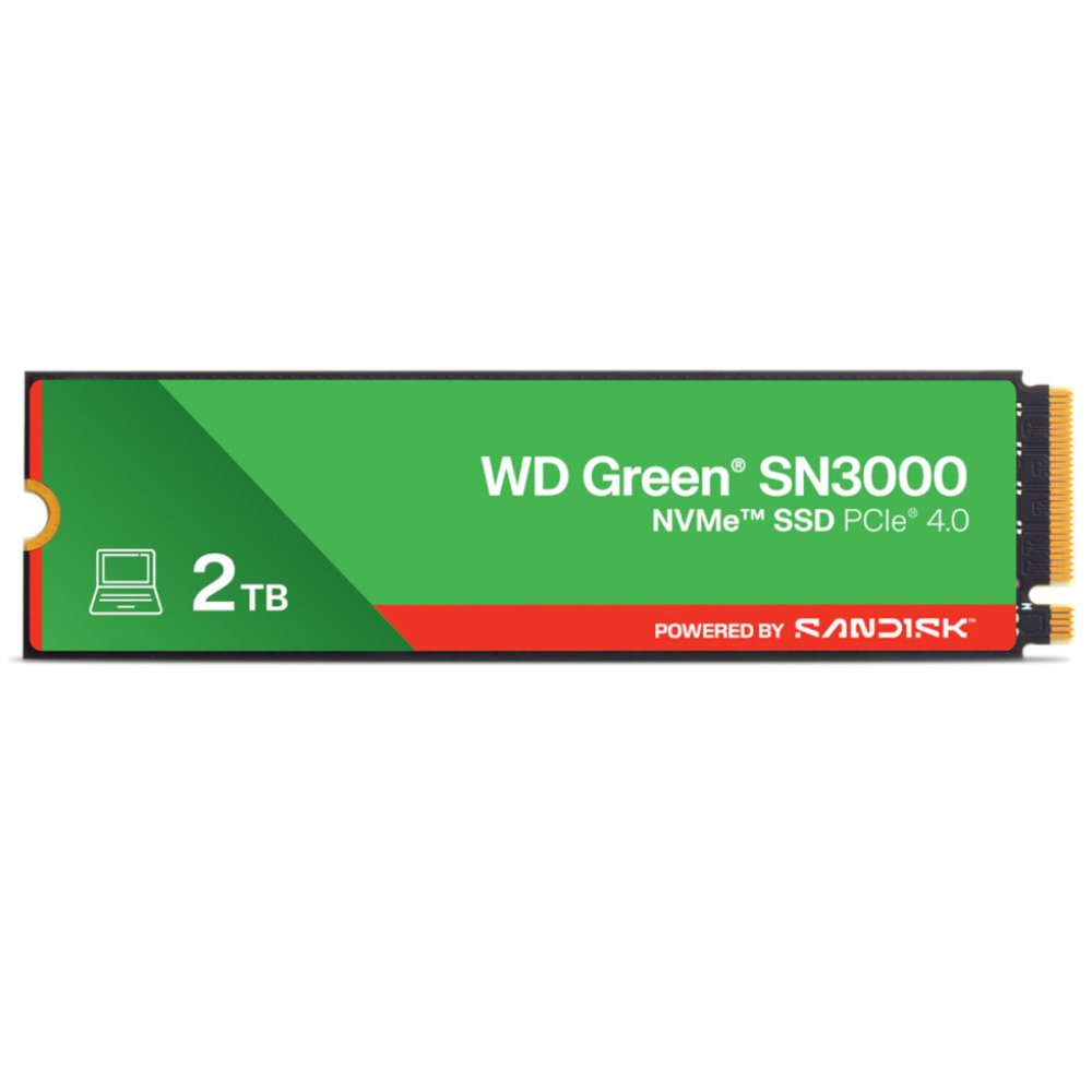 SSD Western Digital Green SN3000 2TB Gen4 M.2 NVMe (5000/4200MB/s)