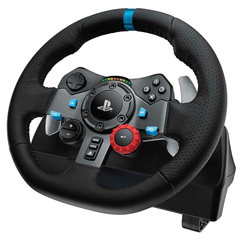 Logitech G29 Volante + Pedais PS5/PS4/PC - Imagem 2