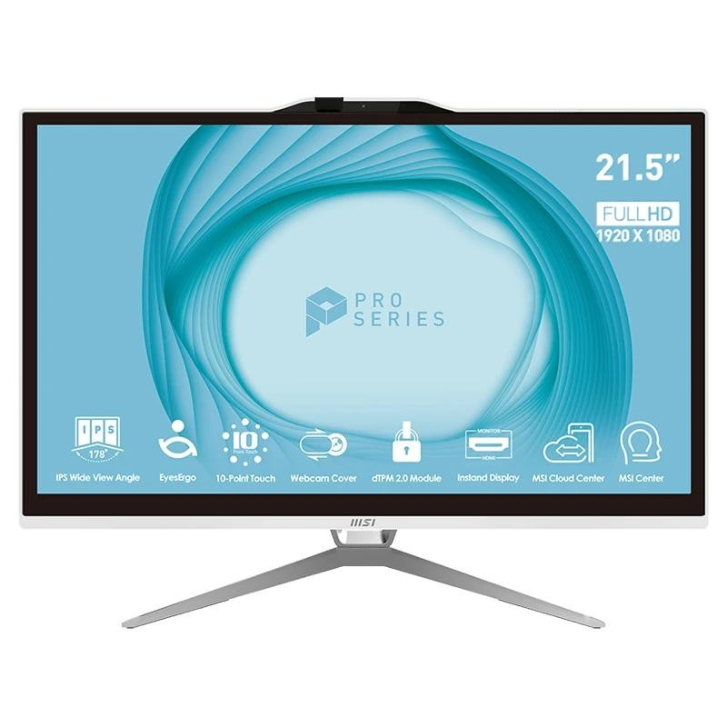 MSI Pro AP222T-435EU G7400 4GB 128 W11P 22" tct. B