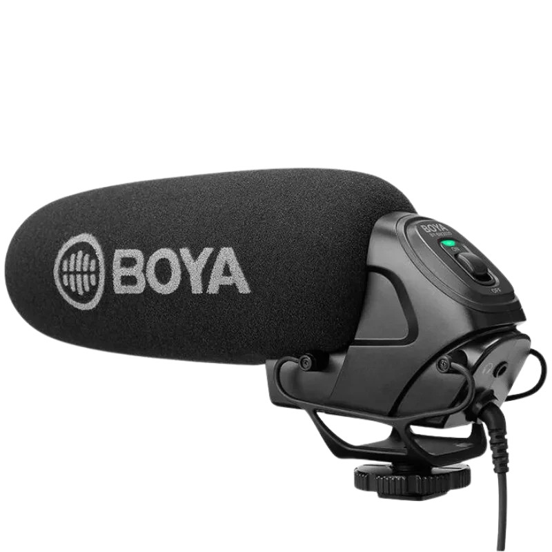 Boya BY-BM3030 - Microfone condensador supercardioide para câmara