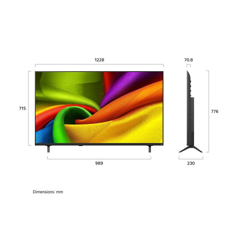 LG 55NU850B6LA TV 55" Nano 4K UHD STV USB HDMI BT - Imagem 2