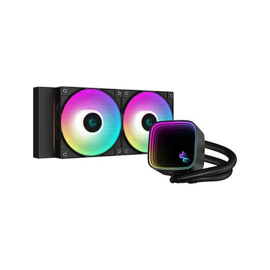Water Cooler CPU Deepcool LS520 SE A-RGB 240mm Preto - R-LS520-BKAMMM-G-1