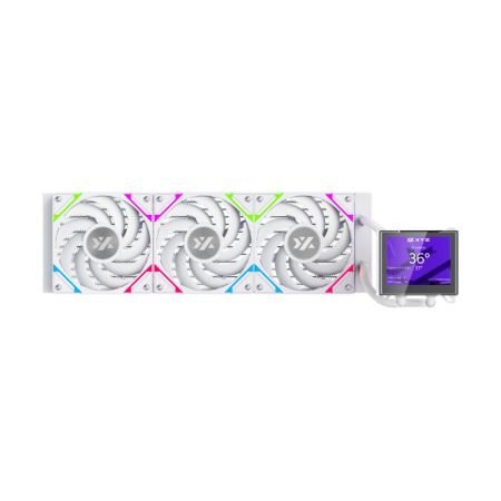 XYZ Liquid Cooler Hydroview 360 ARGB LCD 3.5 - Branco