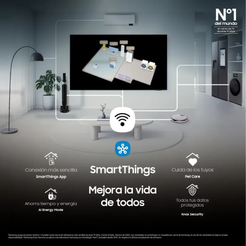 Samsung 65" Neo QLED Mini LED QN73F 4K Ultra HD Vision AI Motion Xcelerator - Smart TV 2025 - Imagem 5