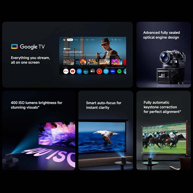 Xiaomi Smart Projector L1 Pro FHD 2GB/16GB Google TV - Projetor - Imagem 2