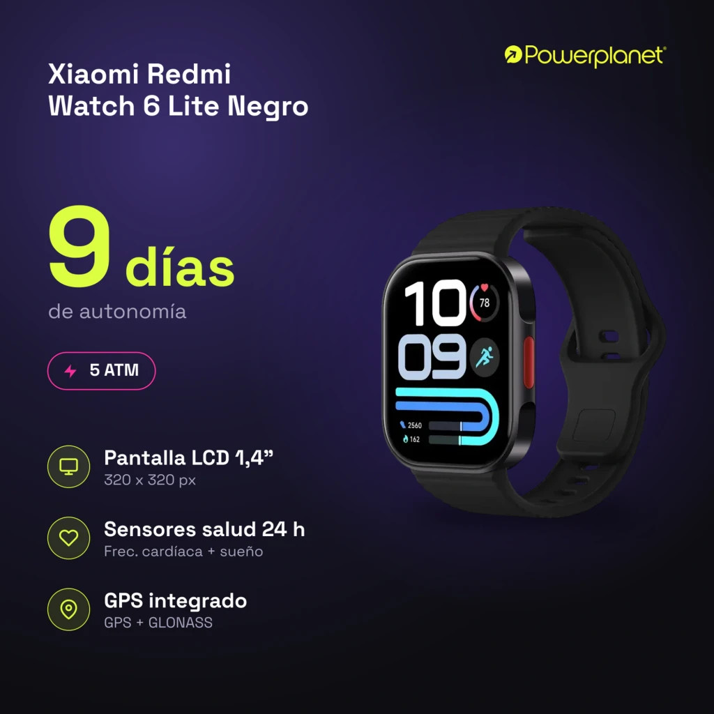 Xiaomi Redmi Watch 6 Lite Prateado - Imagem 5