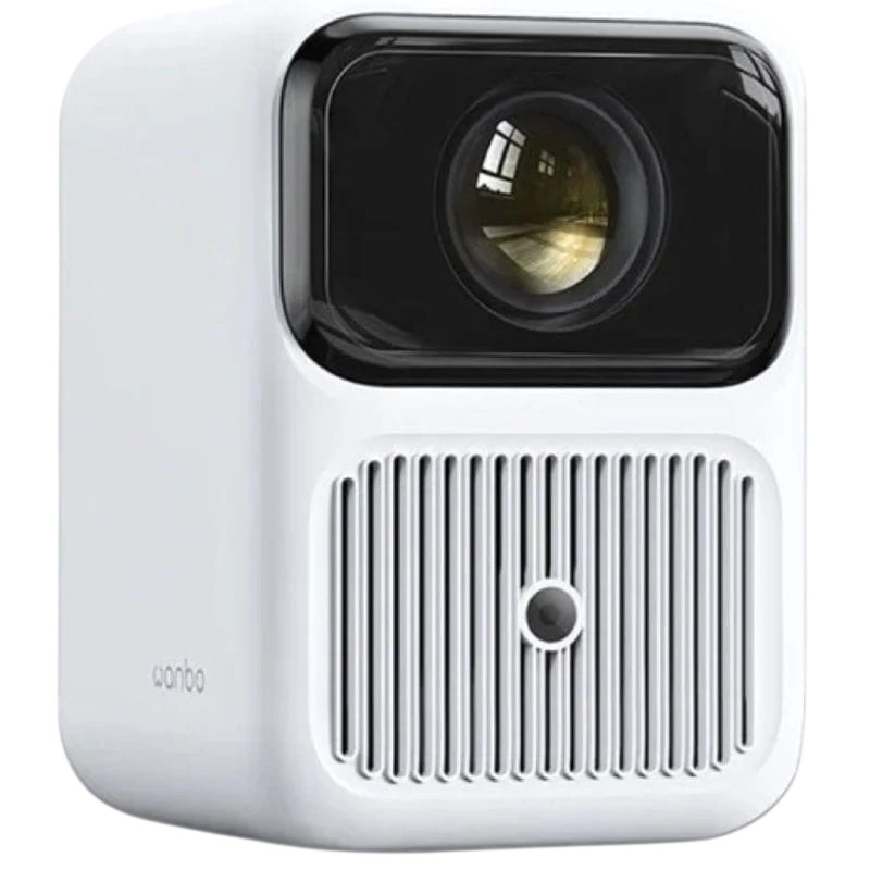 Projetor portátil Wanbo Dali 1 Branco - LCD Nativo HD - Android TV - Focagem automática