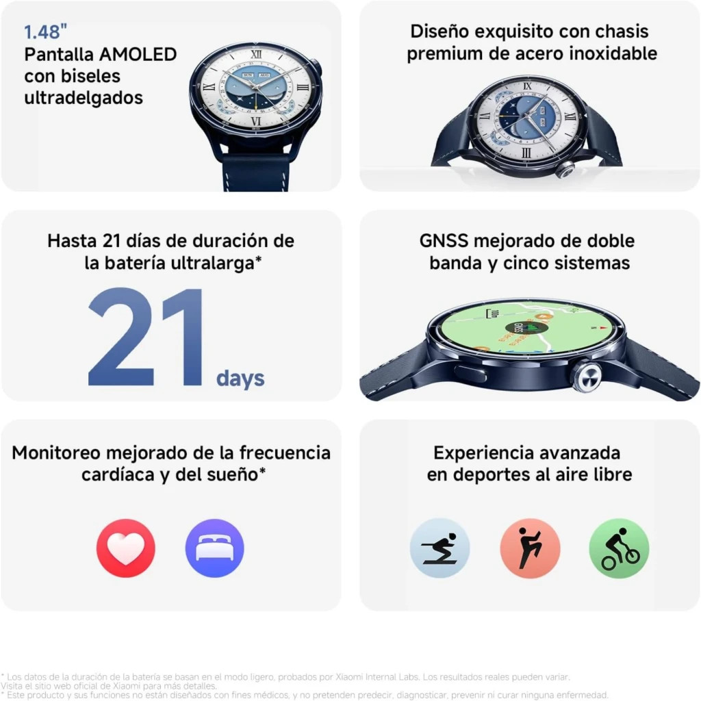 Xiaomi Watch S5 46 mm Verde Selva - Imagem 2
