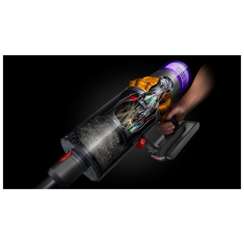 Dyson V15 Detect Absolute Níquel, Amarelo - Sem saco/ Sem fio - Imagem 3