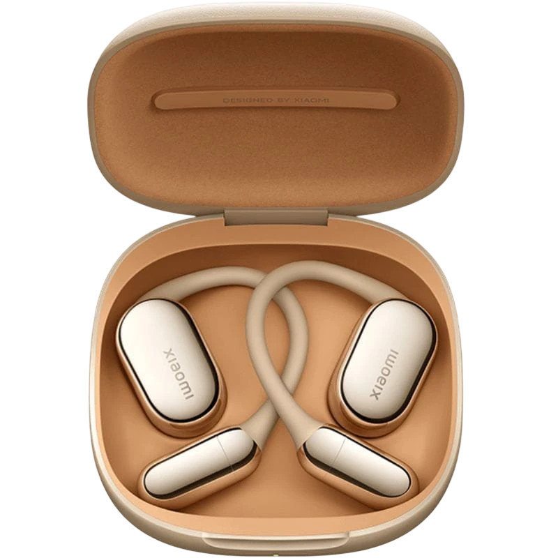 Xiaomi OpenWear Stereo Pro Dourado Areia Open-Ear ANC Bluetooth 5.4 45h IP54 Multiponto Auriculares sem fios