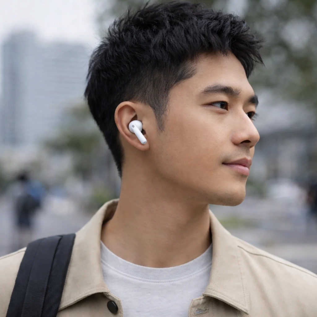 Xiaomi Redmi Buds 8 Branco TWS ANC Bluetooth 5.4 44h Auriculares sem fios - Imagem 4