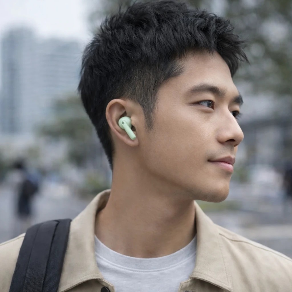 Xiaomi Redmi Buds 8 Verde TWS ANC Bluetooth 5.4 44h Auriculares sem fios - Imagem 4