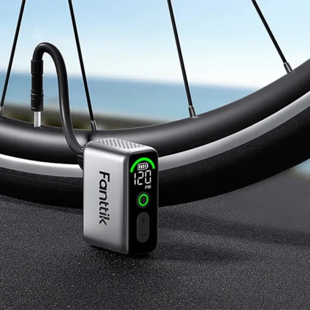Fanttik X10 Ace Tiny 120 PSI 130 g - Mini-bomba para bicicletas elétricas - Imagem 3