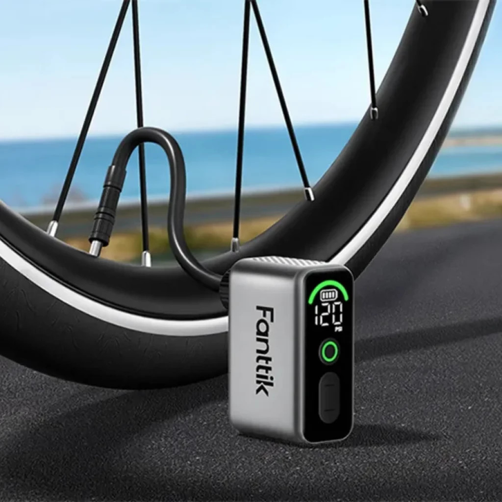 Fanttik X10 Ace Tiny 120 PSI 130 g - Mini-bomba para bicicletas elétricas - Imagem 4