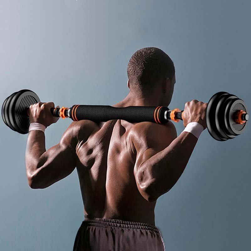 Kit de Musculação Halteres + Barra + Kettlebell Xiaomi FED 20kg - Imagem 8