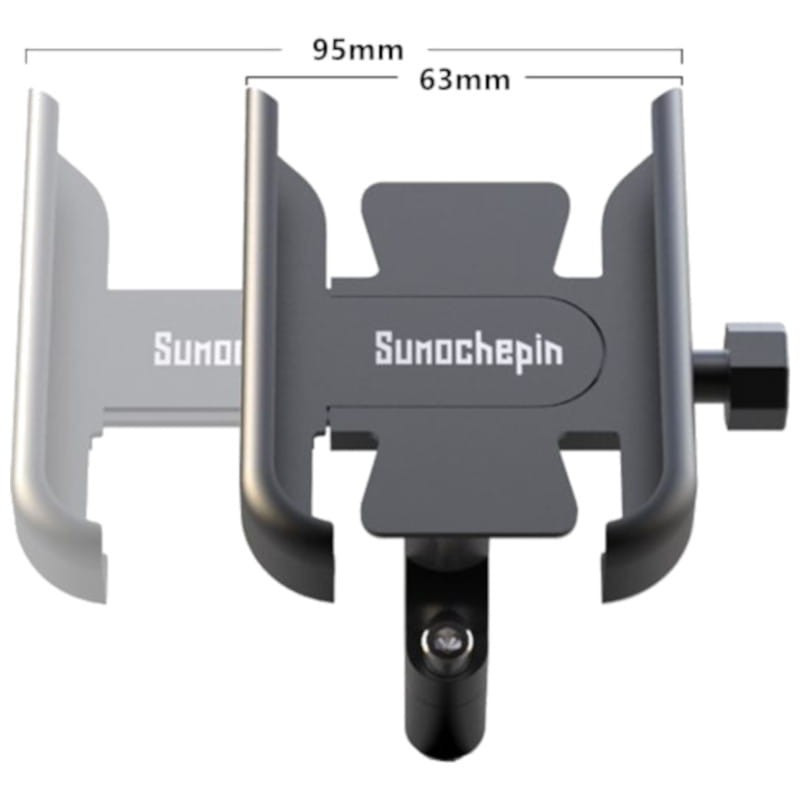 Suporte Smartphone para Bicicleta Ajustável Universal - Imagem 4