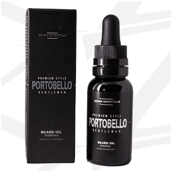 ÓLEO PARA BARBA 30ML premium style- PORTOBELLO ESSENTIALS