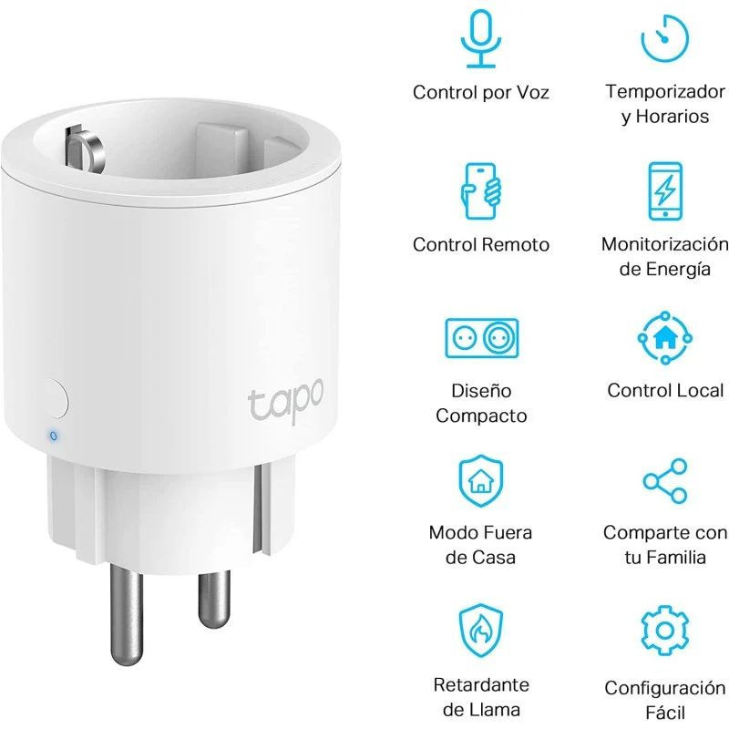 TP-Link Tapo P115 3680 W Branco - Tomada Inteligente - Imagem 2