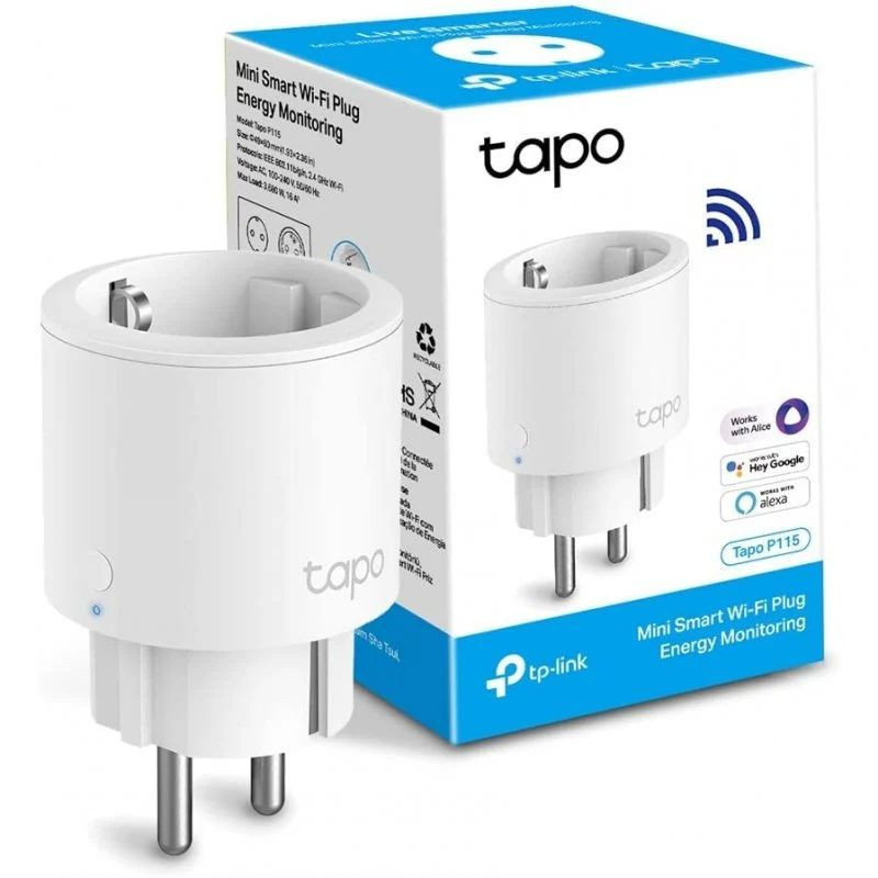 TP-Link Tapo P115 3680 W Branco - Tomada Inteligente - Imagem 8