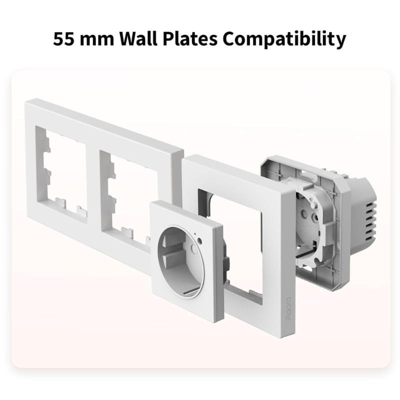 Aqara Wall Outlet H2 EU ZigBee - Tomada inteligente - Imagem 3