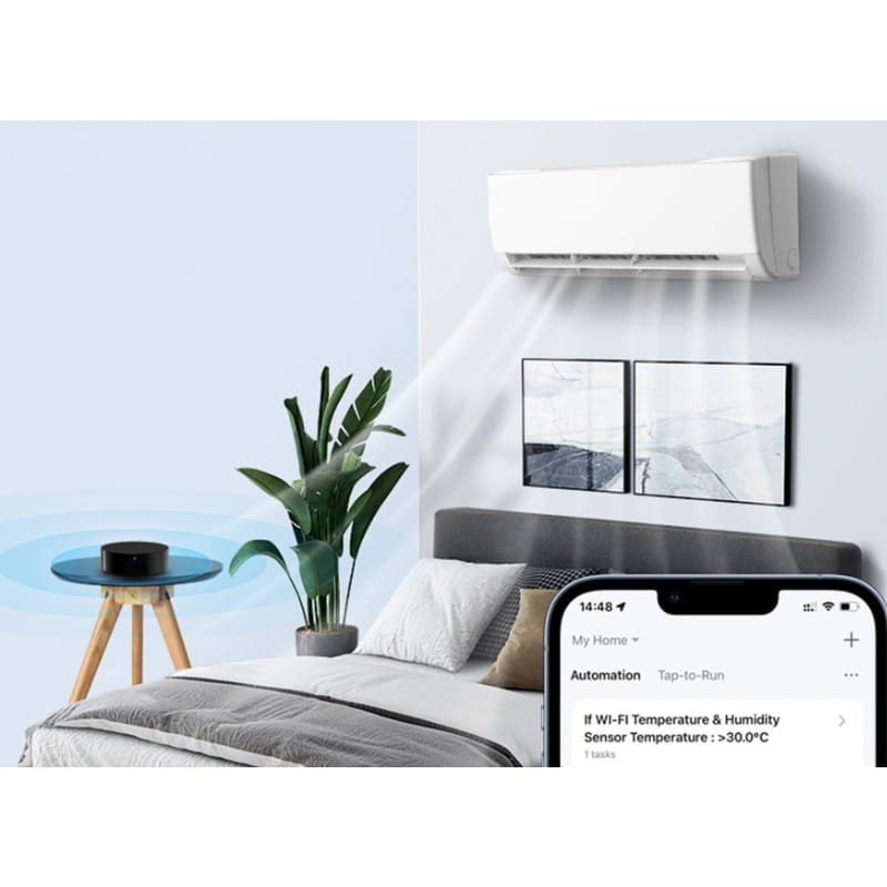 Avatto S16 WiFi Google Home / Alexa Preto - Centro de Controlo IR - Imagem 4
