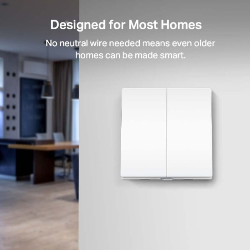TP-Link Tapo S220 com Controlo por voz - Interruptor de luz WiFi inteligente - Imagem 4
