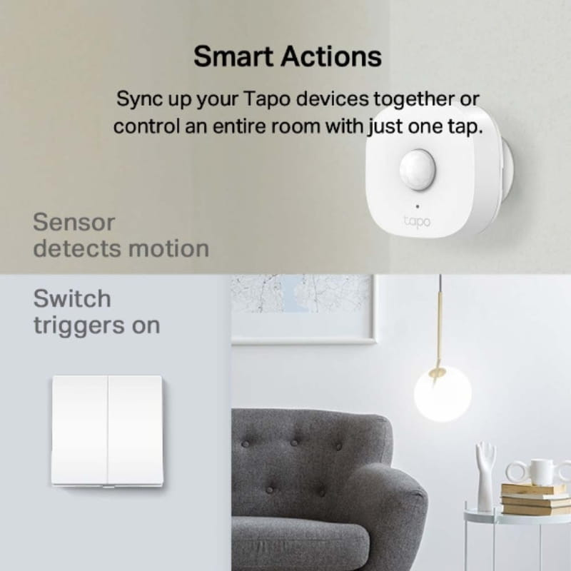 TP-Link Tapo S220 com Controlo por voz - Interruptor de luz WiFi inteligente - Imagem 5