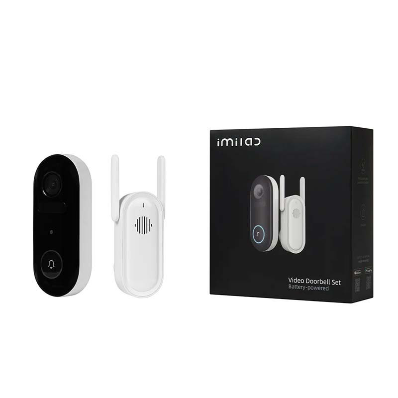 Videoporteiro Inteligente Imilab Doorbell 2.5K 5200mAh - Imagem 2