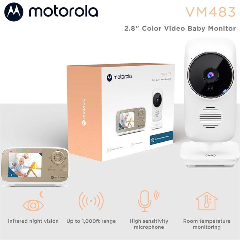 Motorola VM483 Monitor de bebés - Imagem 4
