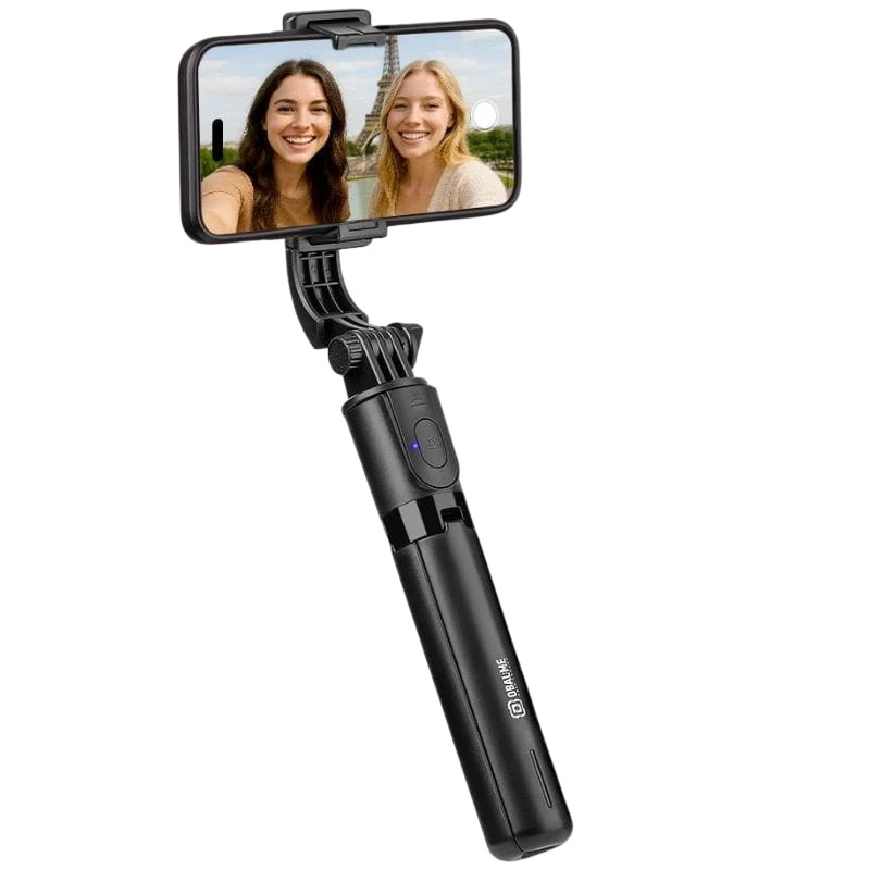 OBAL:ME SelfiePod Glow Gimbal Tripod com luz LED e comando remoto