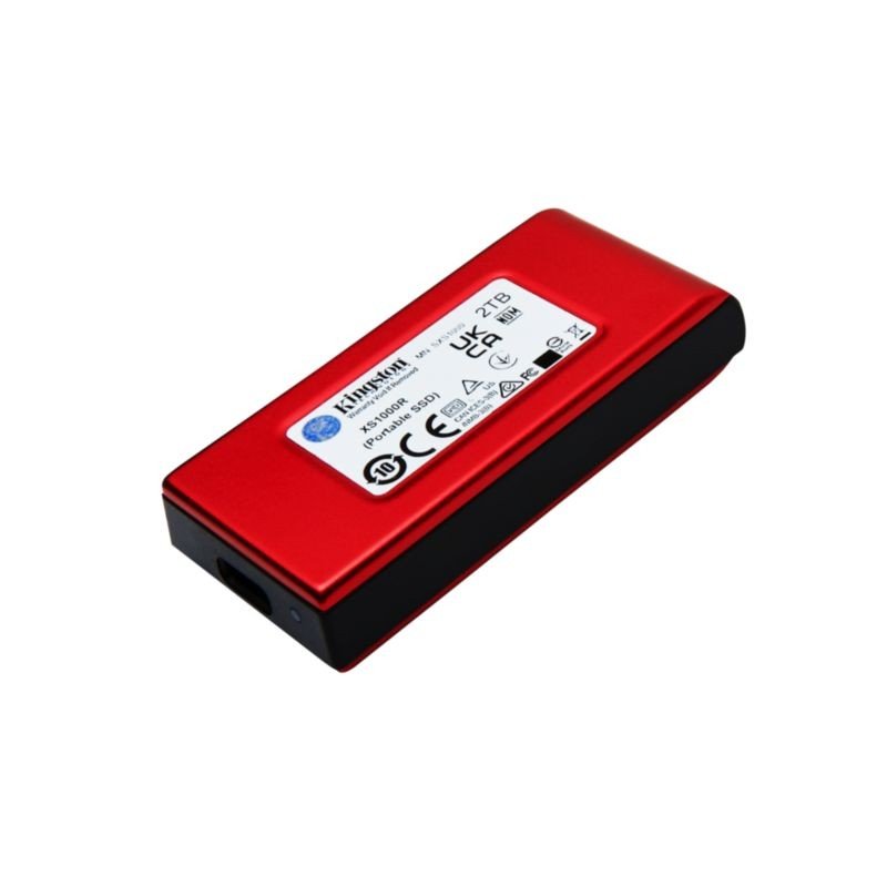 Kingston XS1000 2TB USB 3.2 Gen 2 Vermelho - Imagem 3