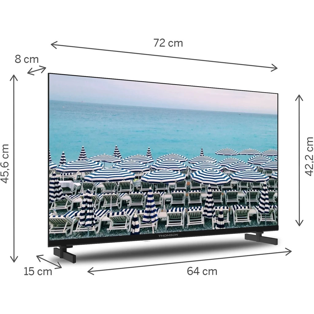 Thomson 32HD2S13 32" HD LED Easy TV - Televisor - Imagem 4