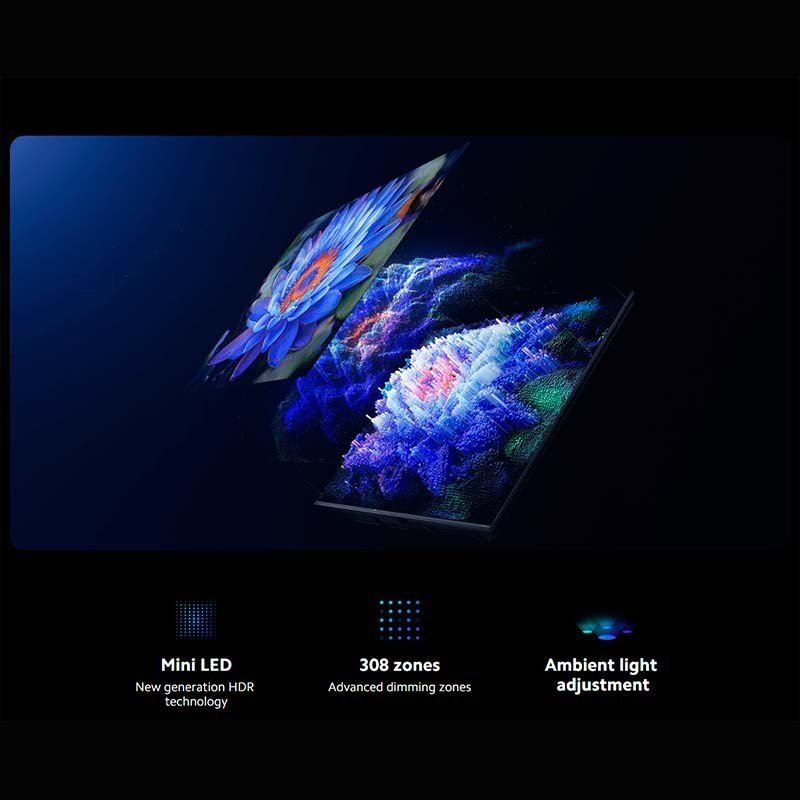 Xiaomi TV S Mini LED 55 (2025) 4K UHD Google TV 144 Hz - Imagem 3