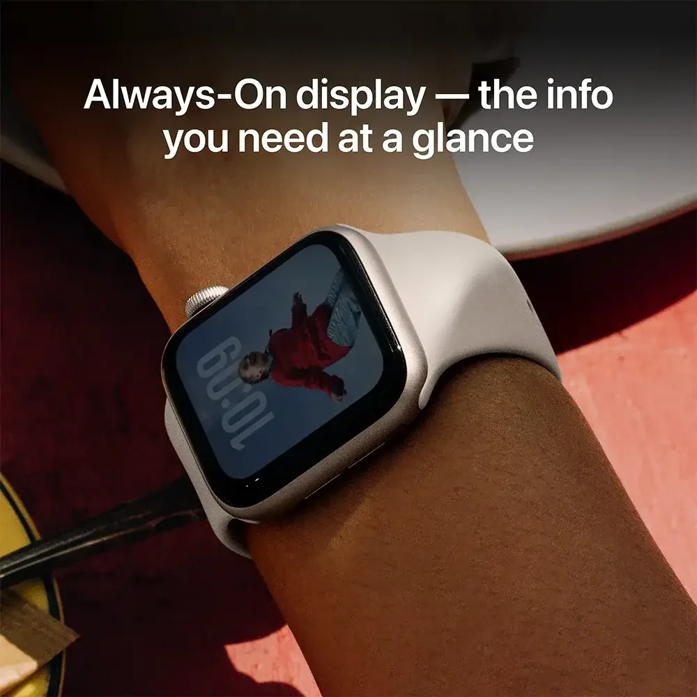 Apple Watch SE 3 GPS (40mm) Alumínio Meia Noite | Bracelete Desportiva Meia Noite - M/L - Imagem 3