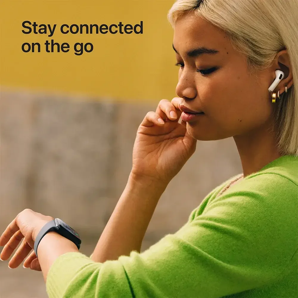 Apple Watch SE 3 GPS (40mm) Alumínio Meia Noite | Bracelete Desportiva Meia Noite - M/L - Imagem 4