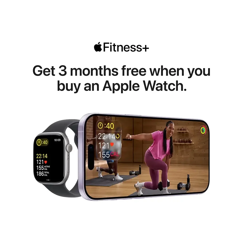 Apple Watch SE 3 GPS (40mm) Alumínio Meia Noite | Bracelete Desportiva Meia Noite - M/L - Imagem 8