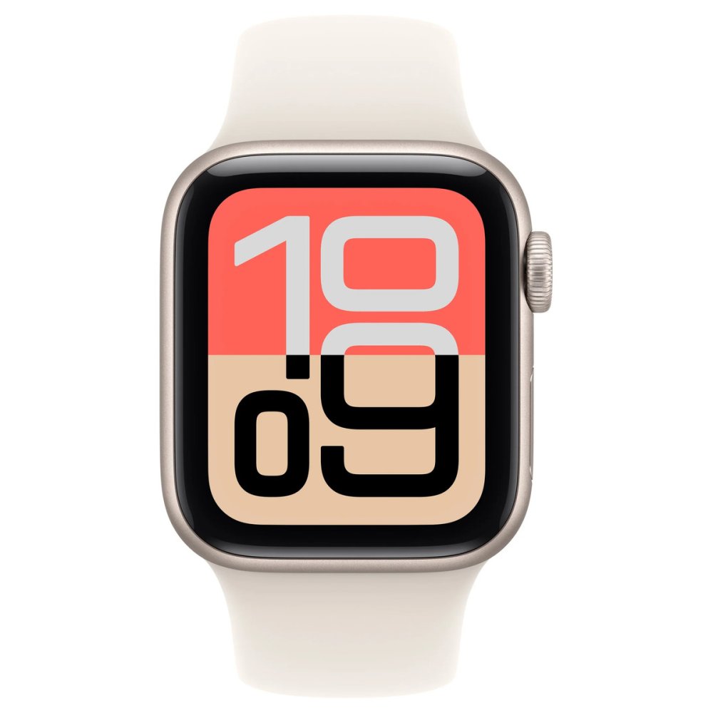Apple Watch SE 3 GPS (44mm) Alumínio Luz das Estrelas | Bracelete Desportiva Luz das Estrelas - S/M - Imagem 2