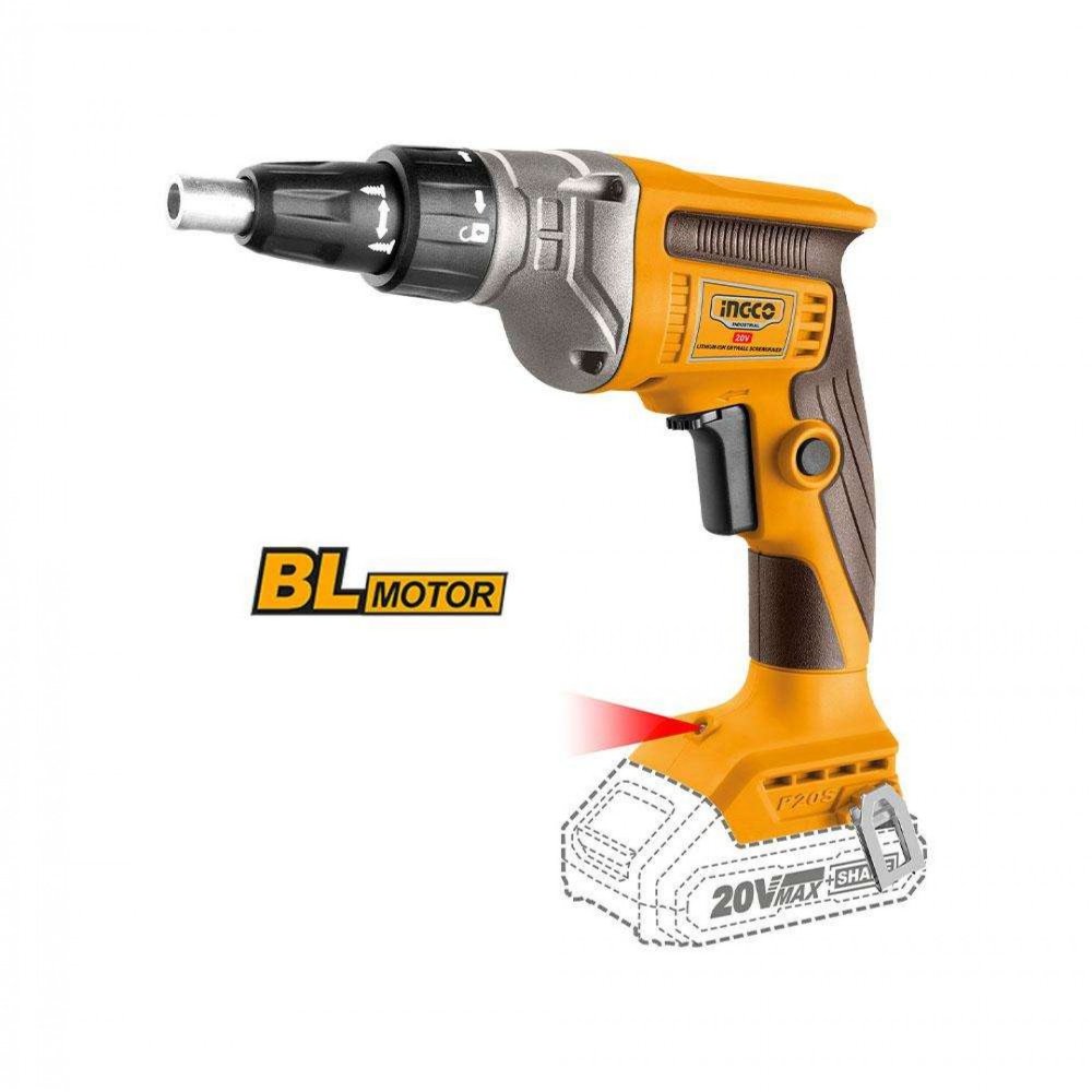 Aparafusadora 20V brushless 30Nm Gesso Cartonado - Imagem 2