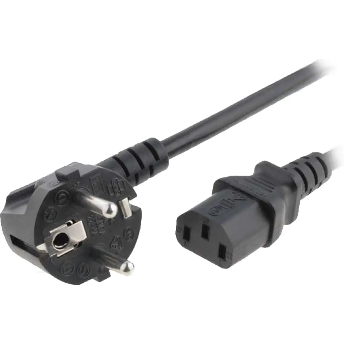 Cabo de Alimentação Schuko - IEC C13 (3 pinos) fêmea - 3.0m