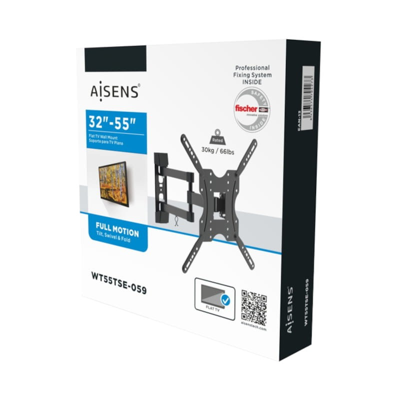 Aisens  WT55TSE-057 Giratório e inclinável 32-55 VESA 400x400 mm - Suporte para TV - Imagem 6