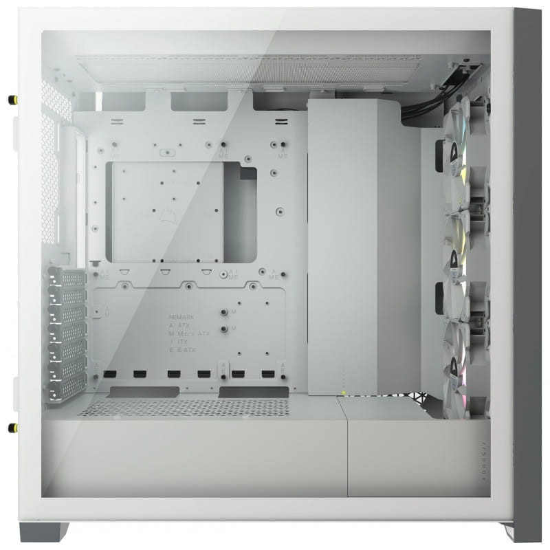 Corsair iCUE 4000X RGB Midi Tower Branco - Imagem 3