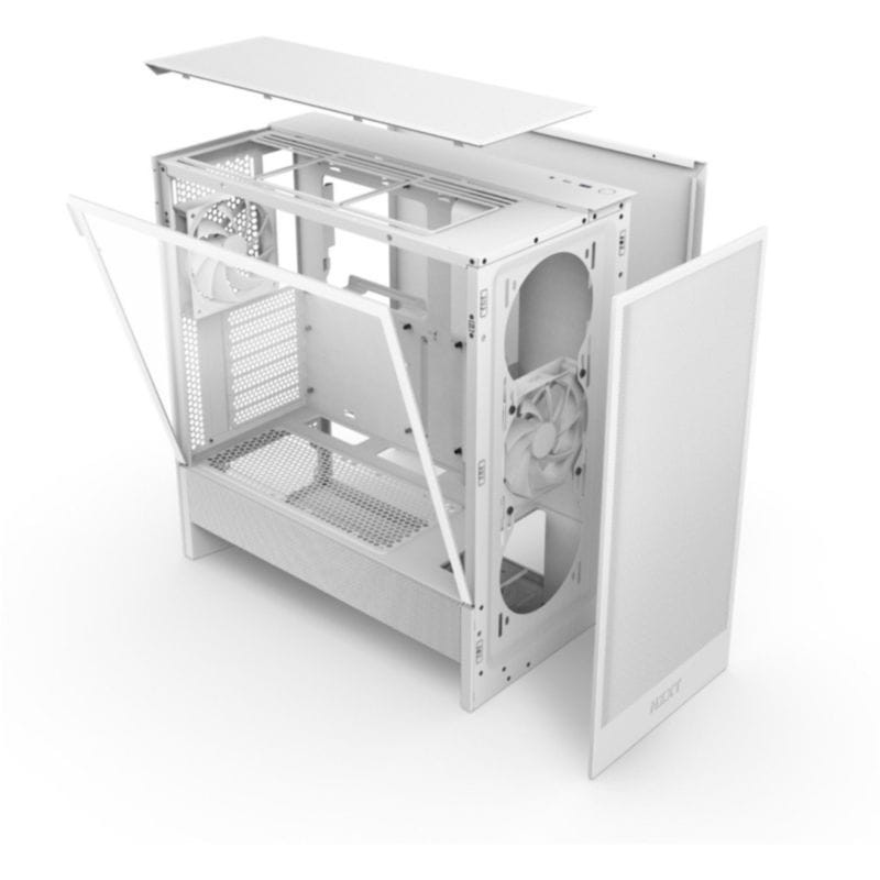 NZXT H5 FLOW (2024) Branco - Imagem 4