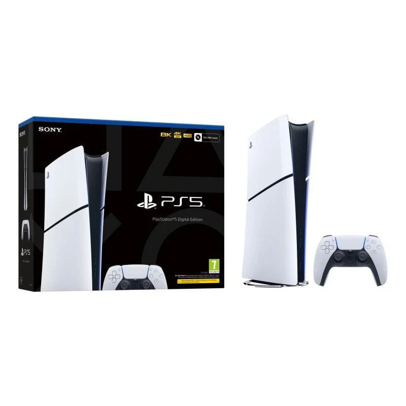 Sony PlayStation 5 Digital Edition 825 GB Wifi Preto, Branco Chassis E