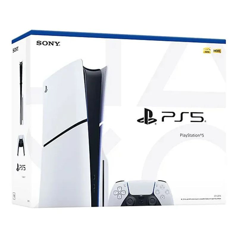 Sony PlayStation 5 Chassis E 1 TB c/ Leitor Branco - Imagem 5