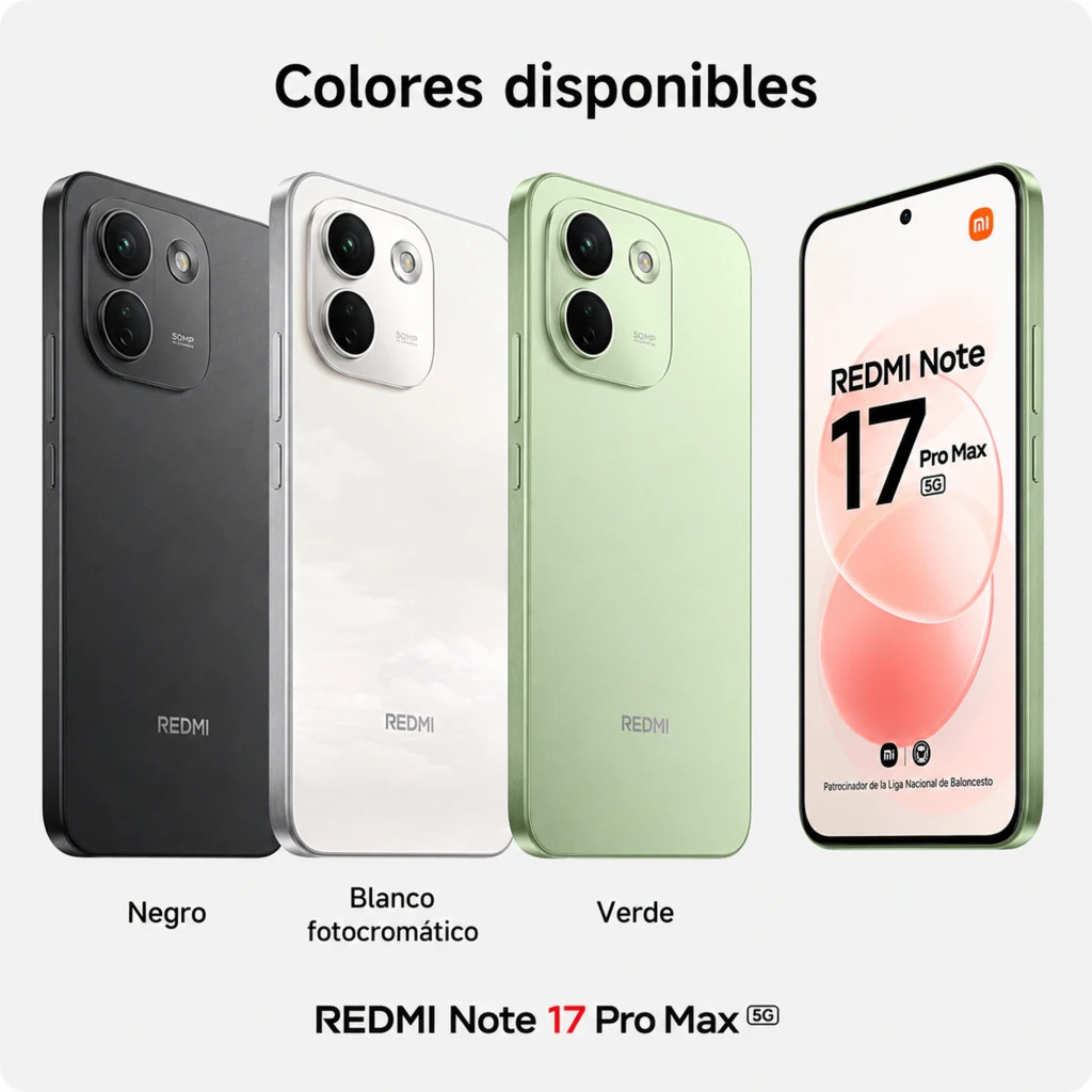 Xiaomi Redmi Note 17 Pro Max 5G 8 GB/256 GB Preto 6,83 polegadas AMOLED 120 Hz - Imagem 2