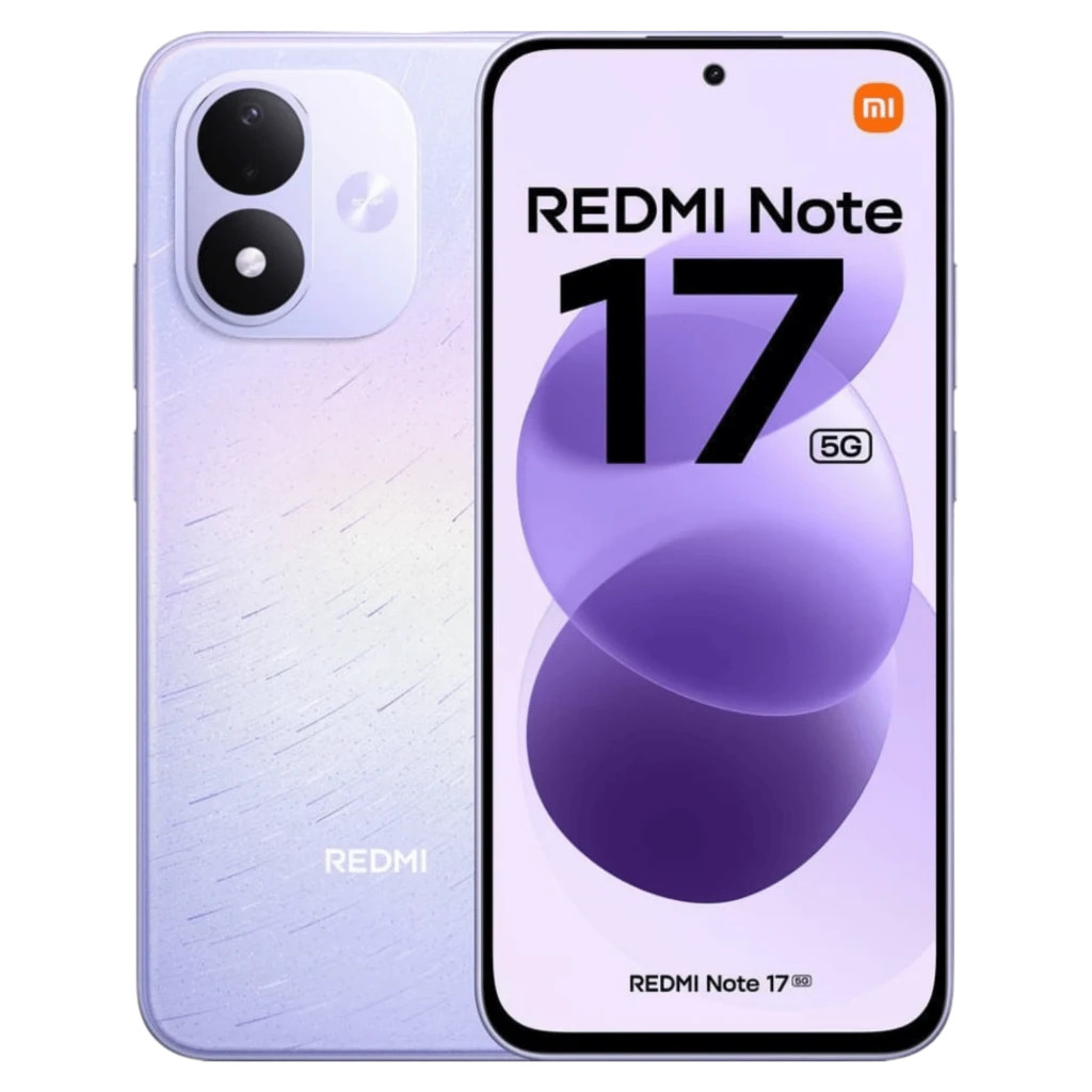 Xiaomi Redmi Note 17 5G 6 GB/256 GB Roxo  Bateria de 7700 mAh e carregamento rápido de 45 W