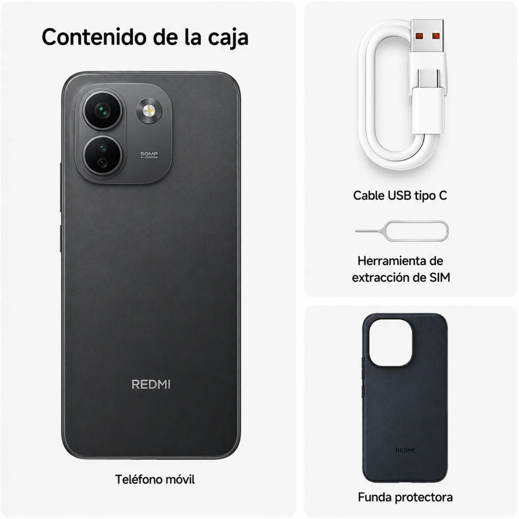 Xiaomi Redmi Note 17 Pro Max 5G 8 GB/512 GB Preto 6,83 polegadas AMOLED 120 Hz - Imagem 5