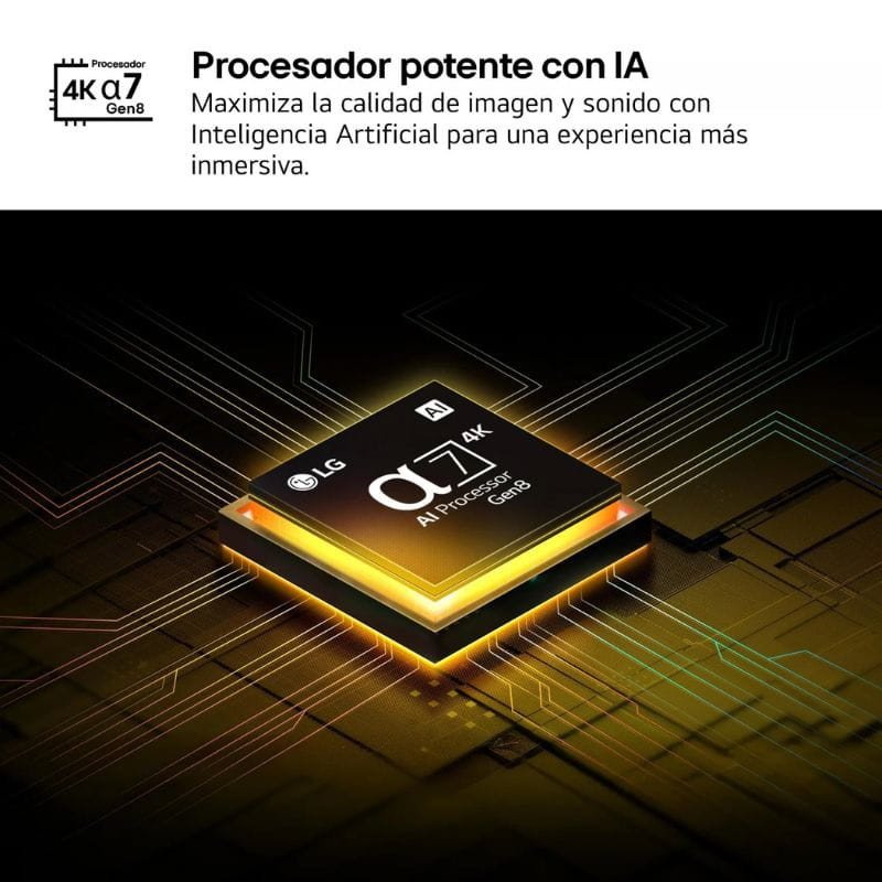 LG AI 43NANO81A6A 43 4K Ultra HD NanoCell Smart TV Preto - Imagem 4