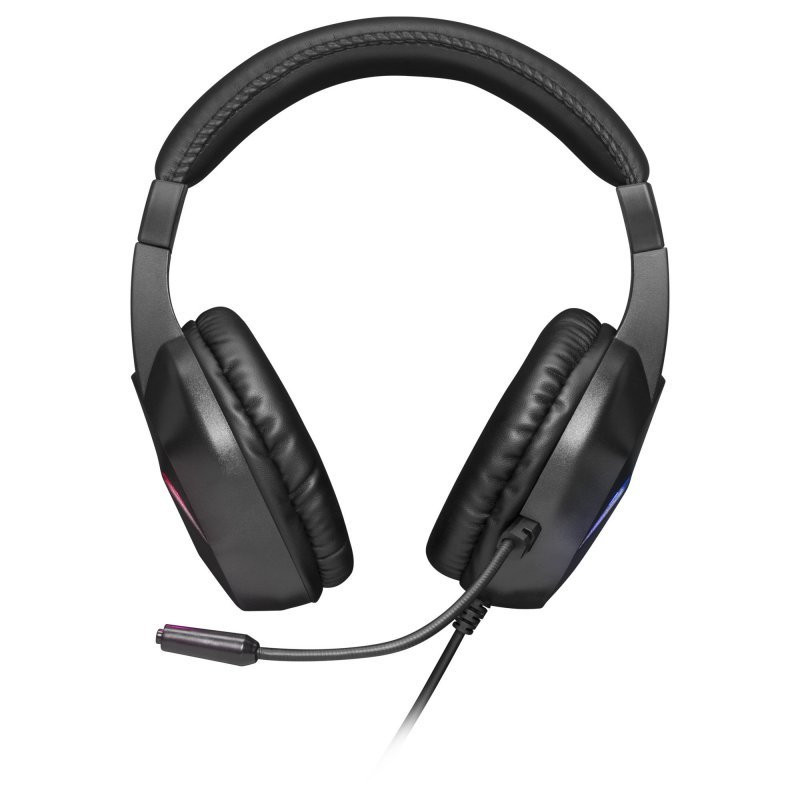Headset Mars Gaming MH122 FRGB Rainbow Espatial Audio PC/Mac/PS4/PS5/Xbox One/Xbox Series X-S/Switch Preto - Imagem 2