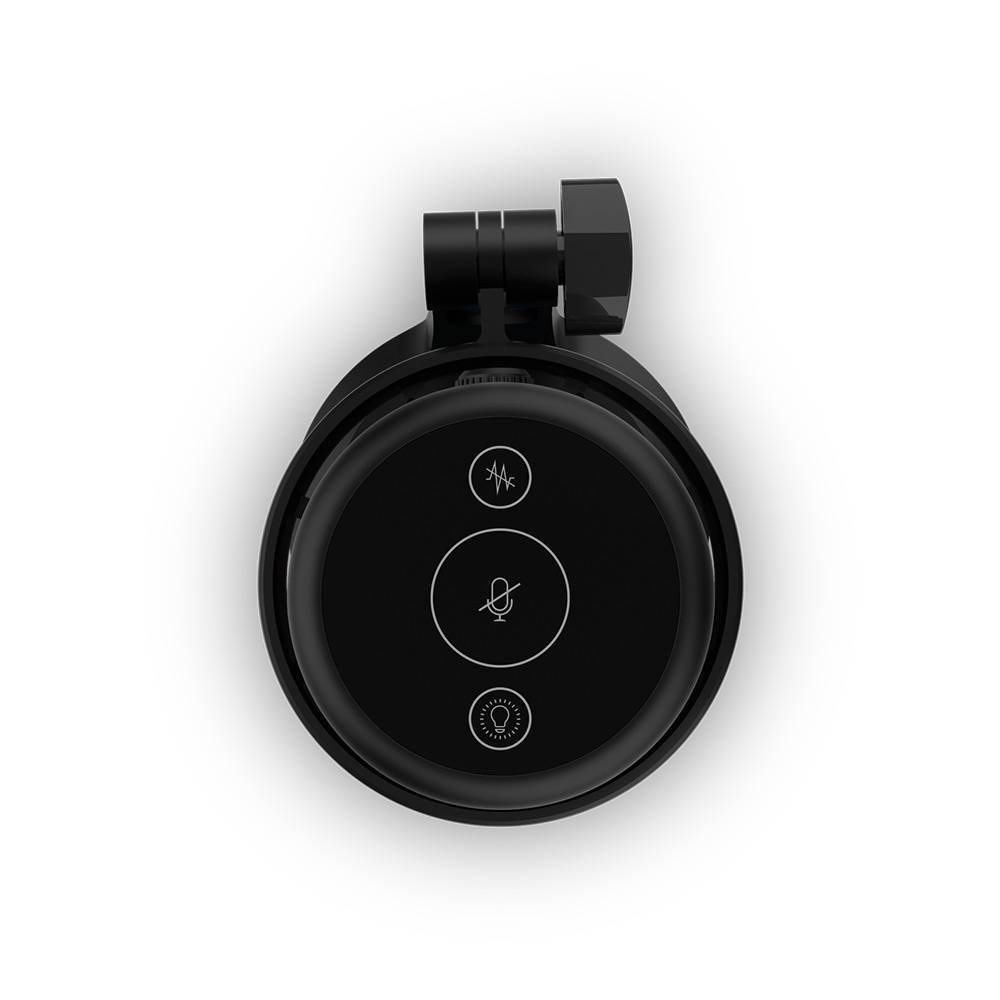Microfone Condensador Cardióide Krom Kaze RGB 192Khz 24-bit USB Preto - Imagem 9